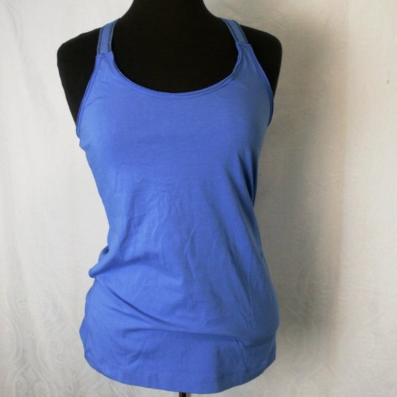 Organic Cotton Cross-Back Tank Top - Picture 1 of 4